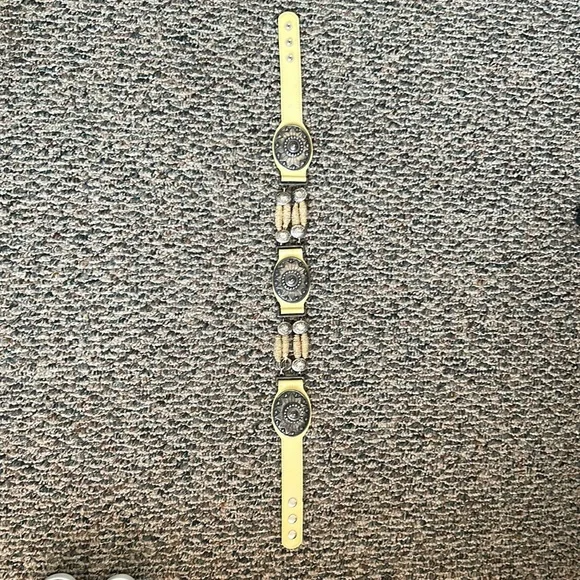 Vintage Streets Ahead metal and rope belt - Picture 2 of 6